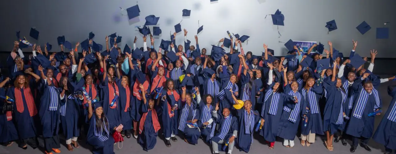 Elèves diplômés Akademia Dakar